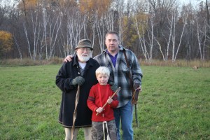 Dad Tim and Adam at the 1st ever rondy in 2007